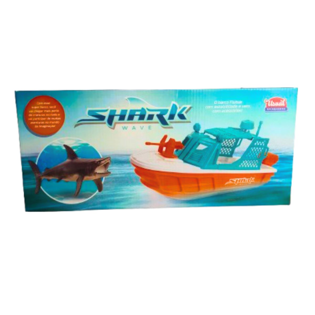 Brinquedo Infantil Barco Shark Wave - Usual Brinquedo Infantil Barco Shark Wave - Usual